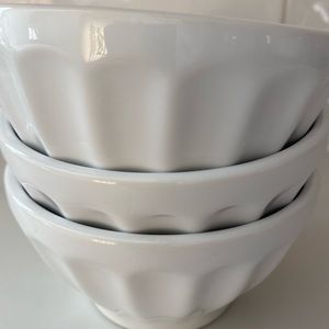 White latte bowls